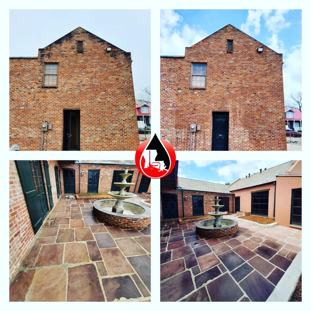 Concrete Patio Cleaning Baton Rouge LA