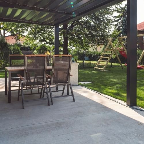 Concrete patios