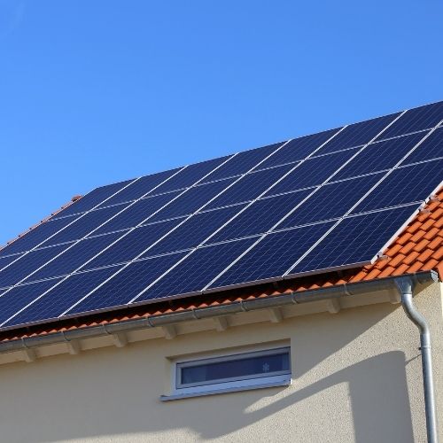 Residential Rooftop solar panels